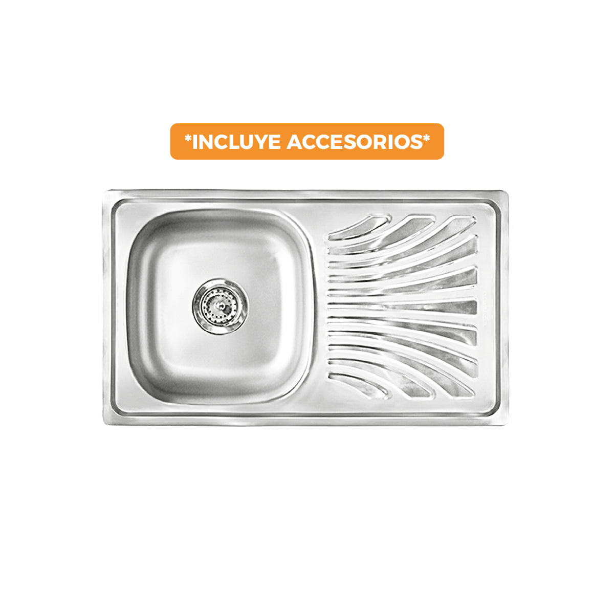 Lavadero Acero Inoxidable 75X40 (Ls7540A) Fratelli